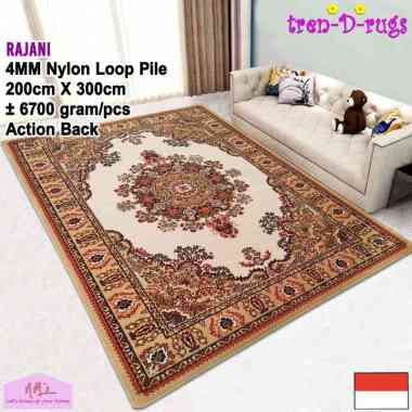Tren-D-rugs Karpet eropa jumbo vintage modern alas lantai ruang tamu tidur 200 cm x 300 cm - NMs Sas