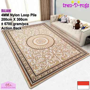 Tren-D-rugs Karpet eropa jumbo vintage modern alas lantai ruang tamu tidur 200 cm x 300 cm - NMs Xav