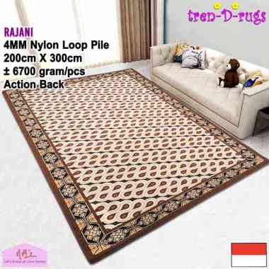 Tren-D-rugs Karpet eropa jumbo vintage modern alas lantai ruang tamu tidur 200 cm x 300 cm - NMs Maw