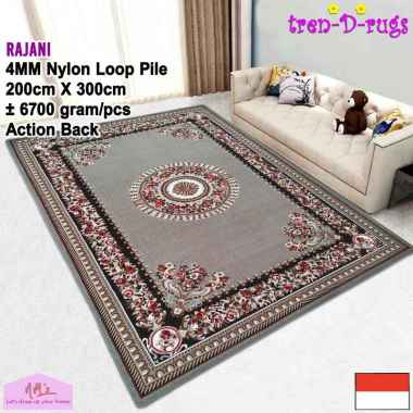 Tren-D-rugs Karpet eropa jumbo vintage modern alas lantai ruang tamu tidur 200 cm x 300 cm - NMs Ori