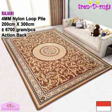 Tren-D-rugs Karpet eropa jumbo vintage modern alas lantai ruang tamu tidur 200 cm x 300 cm - NMs Xav