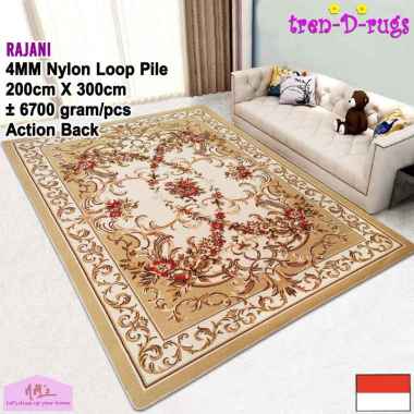 Tren-D-rugs Karpet eropa jumbo vintage modern alas lantai ruang tamu tidur 200 cm x 300 cm - NMs Jel