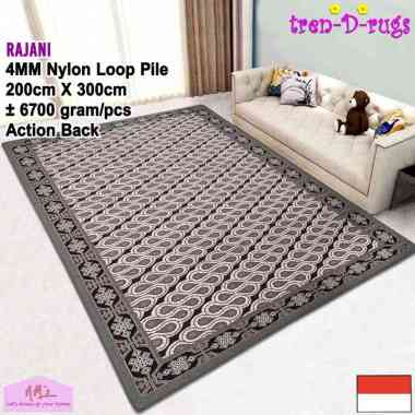 Tren-D-rugs Karpet eropa jumbo vintage modern alas lantai ruang tamu tidur 200 cm x 300 cm - NMs Maw