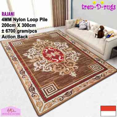Tren-D-rugs Karpet eropa jumbo vintage modern alas lantai ruang tamu tidur 200 cm x 300 cm - NMs Hyu