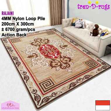 Tren-D-rugs Karpet eropa jumbo vintage modern alas lantai ruang tamu tidur 200 cm x 300 cm - NMs Hyu