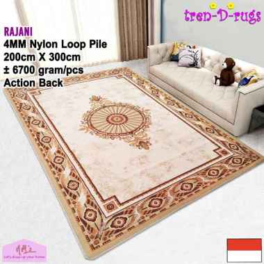 Tren-D-rugs Karpet eropa jumbo vintage modern alas lantai ruang tamu tidur 200 cm x 300 cm - NMs Ani