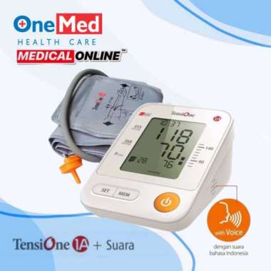 Onemed Tensione 1A+Suara Tensimeter Digital White Grey