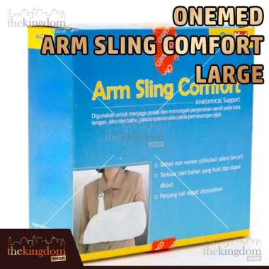 Onemed Arm Sling Comfort Gendongan Tangan Patah Penyangga Lengan Bahu Large