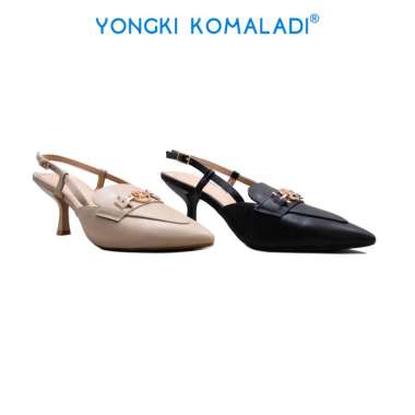 [ ORIGINAL ] YONGKI KOMALADI ESTHER HEELS OL-MC1788-24 LADIES 39 BEIGE