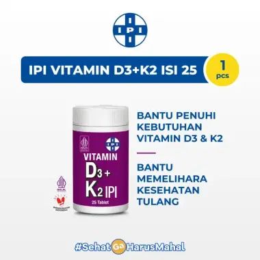 IPI VITAMIN D3+K2 TAB 25S' BT