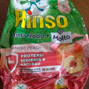 LL - RINSO CAIR 700ML RINSO BUBUK 770GR BUBUK JAPANESE PEACH