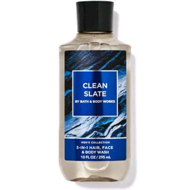 BBW MEN'S COLLECTION CLEAN SLATE 3IN1 HAIR, FACE & BODY WASH 295 ML
