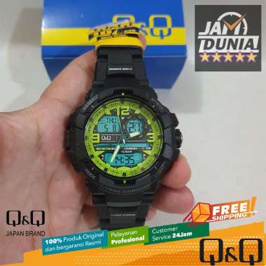 JAM TANGAN Q Q PRIA ORIGINAL JAM TANGAN QnQ GW86J JAM Q&Q GW86J 008Y JAM TANGAN QQ GW86J008Y JAM Q&Q
