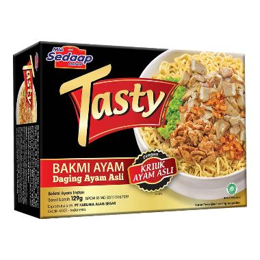 Promo Harga Sedaap Tasty Bakmi Ayam 129 gr - Blibli