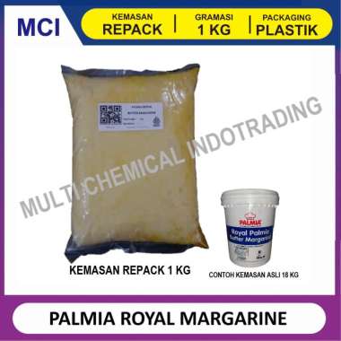 PALMIA ROYAL BUTTER MARGARINE - REPACK 1 KG / MENTEGA MARGARIN PALMIA