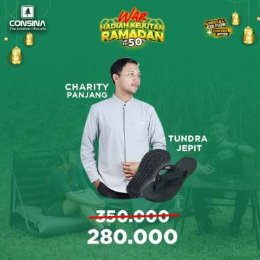 Consina Charity Kemeja Koko Lengan Panjang Pria L