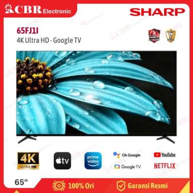 TV SHARP 65 Inch LED 65FJ1X / 65FJ1I (4K UHD-GoogleTV) - Batam 65FJ1I (Indonesia)