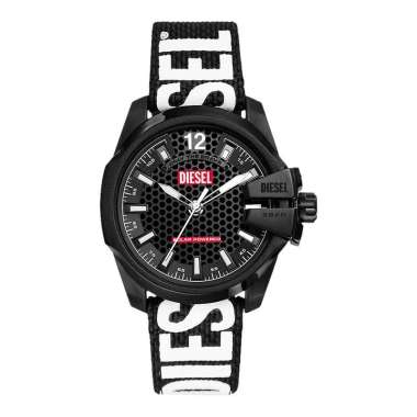 Jam Tangan Pria Diesel Baby Chief DZ4653 Solar Black Dial Black rPET Strap