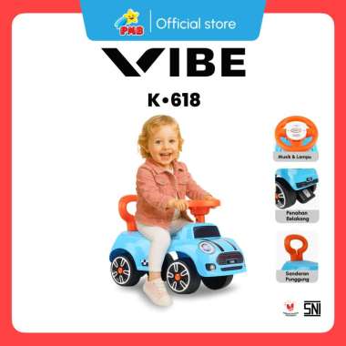 Mainan Anak Mobil Tolocar K618 Vibe – PMB Toys Merah