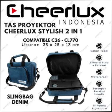 Tas Proyektor Cheerlux CL770 | Cheerlux Indonesia Bag Projector Cheerlux CL770 / Handcarry & Slingba