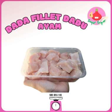 Dada Fillet Potong Dadu / Daging Ayam Potong Dadu 1 kg