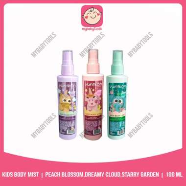 YUNIKON KIDS BODY MIST MINYAK WANGI ANAK-ANAK PARFUME ANAK-ANAK =HIJAU