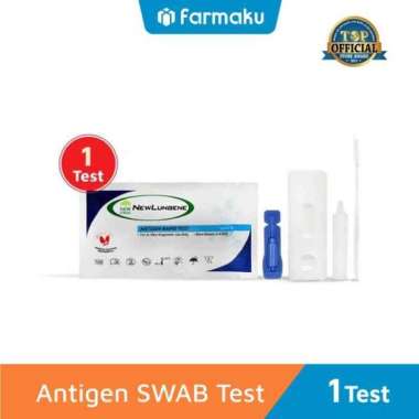 New Lungene Swab Antigen Rapid Test Cassette Isi 1S