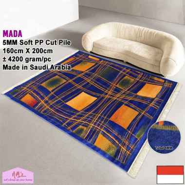 Mada karpet hambal jumbo 160 cm x 200 cm motif vintage persian modern saudi permadani tikar bulu ala