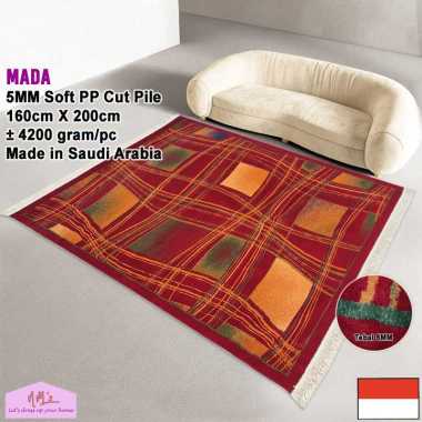 Mada karpet hambal jumbo 160 cm x 200 cm motif vintage persian modern saudi permadani tikar bulu ala