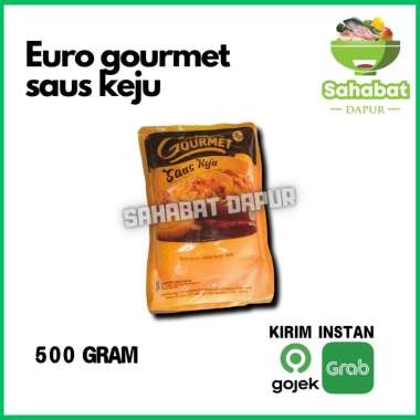 Euro Gourmet Saus Keju 500 gr - Sahabatdapur