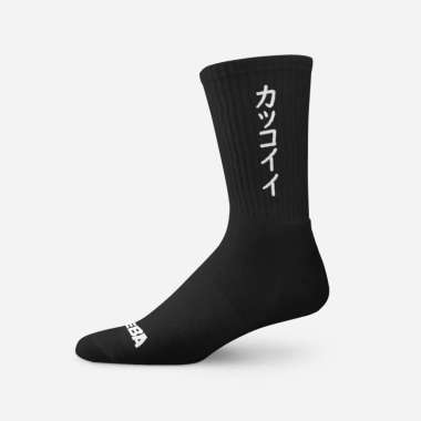 EBA Kaos Kaki Oldschool Kakoi Hitam