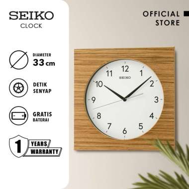 Jam Dinding Seiko QXA766B 33cm White Dial Quartz Ori