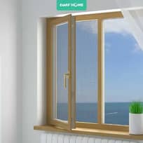 TaffHOME Kasa Nyamuk Jaring Jendela PP Nano 20 Mesh - Perlindungan Alami, Udara Optimal IH