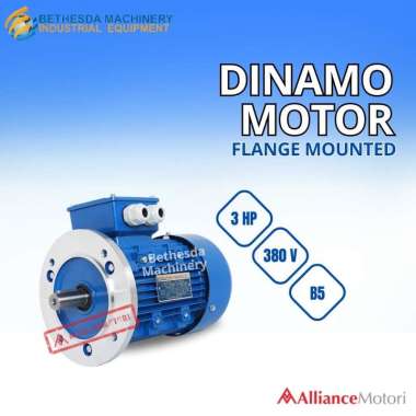 Mesin Motor Dinamo 3 Phase 3 hp 1000 rpm Electro dinamo alliance 6 Pole