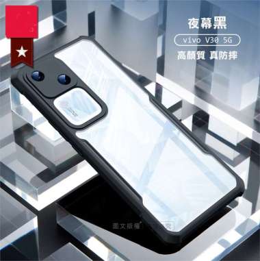 Case Shockproof VIVO V30 5G / V30 PRO 5G Silikon Ponsel Transparan Camera Protect VIVO V30
