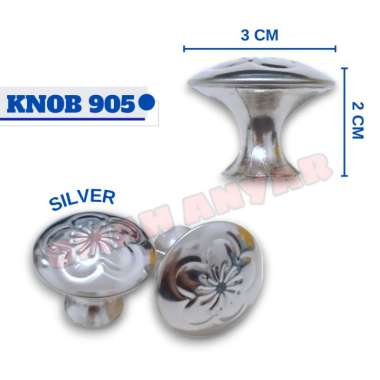 Knob Handle Tarikan Pegangan Laci Pintu Lemari SS Aluminium 801,905,906,1202 knob 905