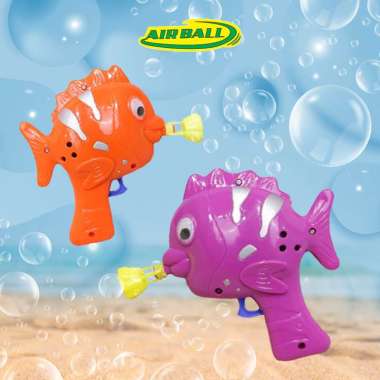 Airball Bubble Karakter Ikan Dori Mainan Pistol Tembakan Bubble Gelembung Anak Mainan Balon Air Tanp