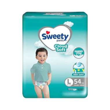 Promo Harga Sweety Silver Pants L54 54 pcs - Blibli