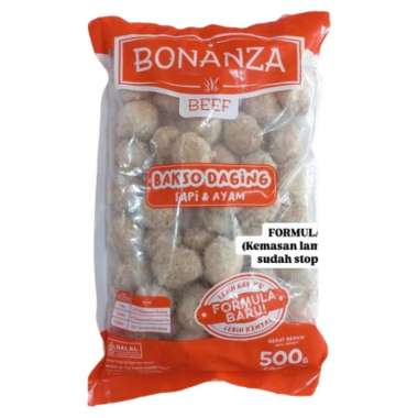 BONANZA BEEF BAKSO AB10 500GR