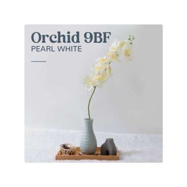 Goto Crimson Bunga Hias Mawar Teratai Buket Artificial Flower Plastik ORCHID 9BF PW