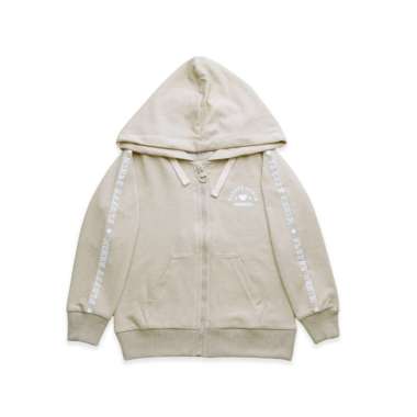 FLUFFY Hoodie Anak - Denim Series Usia 9 Bulan - 5 Tahun 3 tahun KHAKI