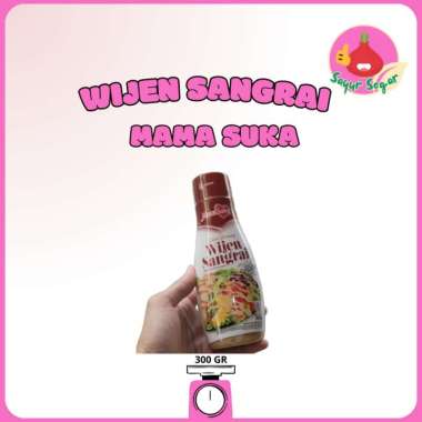 Sayur Segar - MamaSuka Wijen Sangrai Botol 300 gr / Rocsted Sesame Botle