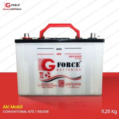 Aki Mobil G Force Conventional N70