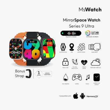 MirrorSpace Watch Series 9 Ultra with Dynamic Island Titanium