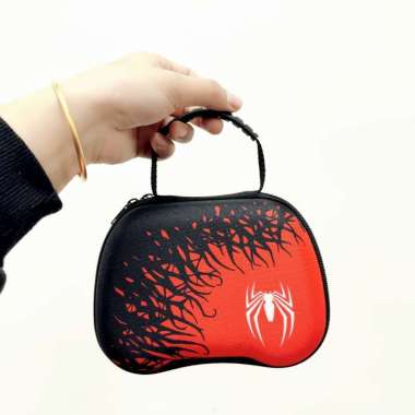 Tas Case Pouch Cover DualSense Stik Stick Pro Controller Xbox PS4 PS5 Spiderman
