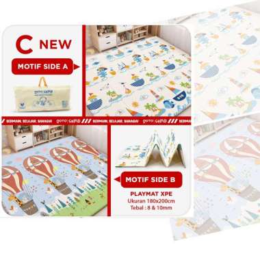 Goto Shiro Playmate Bayi Matras Lipat Playmat Anak Tebal 180x200 cm 10MM C 180 X 200