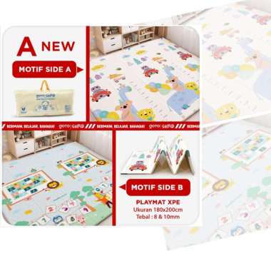 Goto Shiro Playmate Bayi Matras Lipat Playmat Anak Tebal 180x200 cm 10MM A 180 X 200