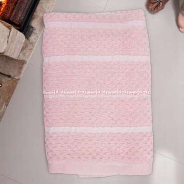 Forhom 65cm Kitchen Cloth Kain Lap Dapur Warna Pink Kain Lap Tangan Bahan Katun Serbet Kainlap