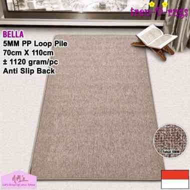 Tren-D-rugs Sajadah sejadah polos karpet alas lantai ruang kamar anti slip 70 cm x 110 cm - NMs Coff
