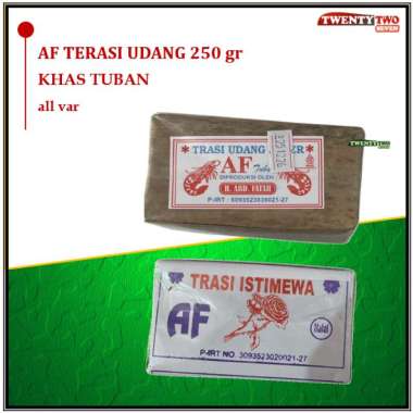 AF Terasi Trasi Udang Super Khas Tuban 250 gr Istimewa